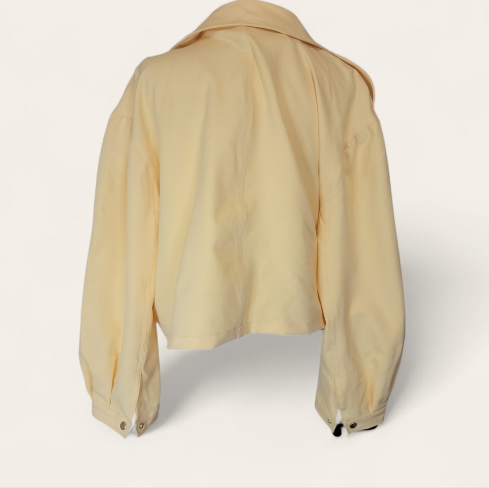 RYEGRASS RELAXING YELLOW MOTO JACKET - Picture 4 of 12